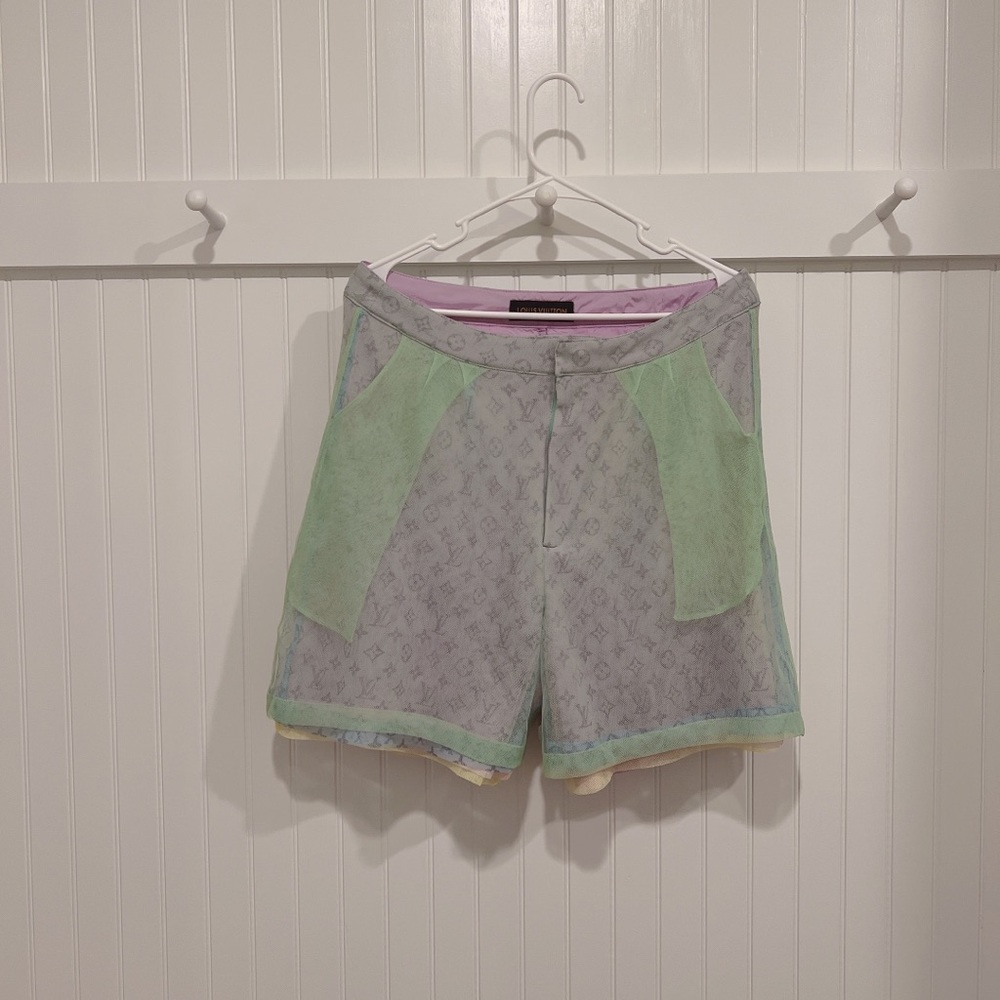 Authentic Rare Louis Vuitton Monogram Polyamide Shorts